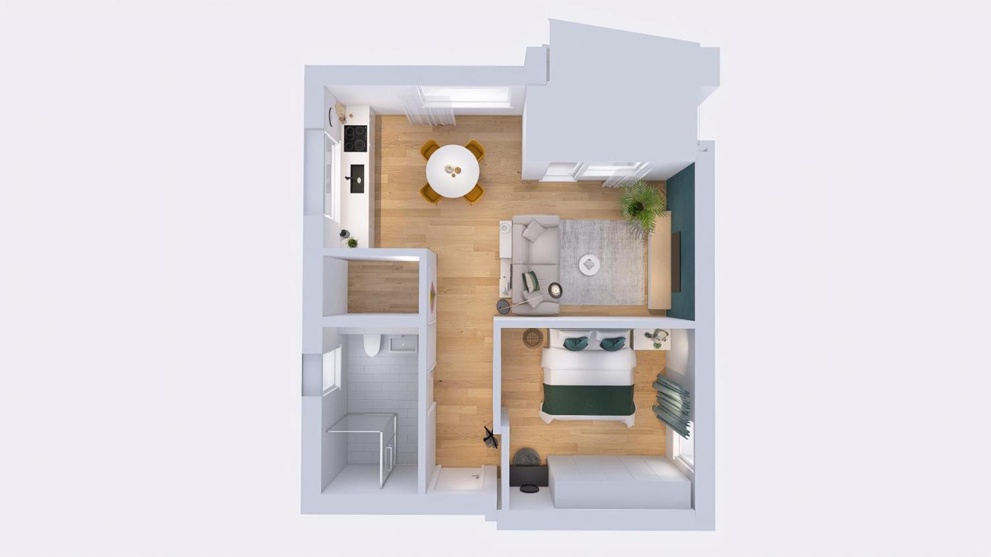Apartmenthaus Am Kaiser-Wilhelm-Park Detmold Exteriér fotografie